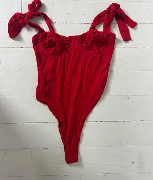 Adika Bodysuit Red thumbnail 1