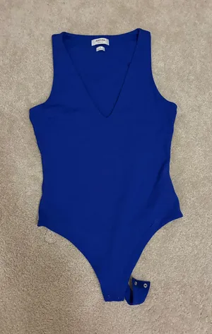 Aritiza Original Contour Sense Bodysuit Ablaze Blue thumbnail 1