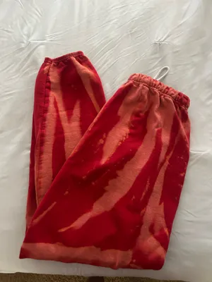 Red Women’s Sweatpants thumbnail 3