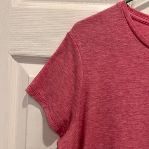 Patagonia Womens Glorya Active Dress Size L Pink Heathered Ruched‎ Athleisure thumbnail 3