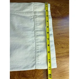 Madewell Superwide-Leg Jeans High Rise White Denim Size 24 thumbnail 11