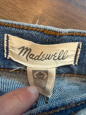 Madewell The Perfect Vintage Straight Jeans Size 26 - C36-206 thumbnail 2