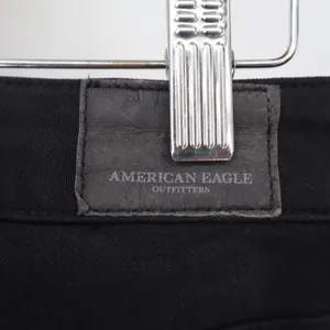 American Eagle Jeggings Womens 4 Super Stretch X4 Black Skinny Denim Excellent thumbnail 4