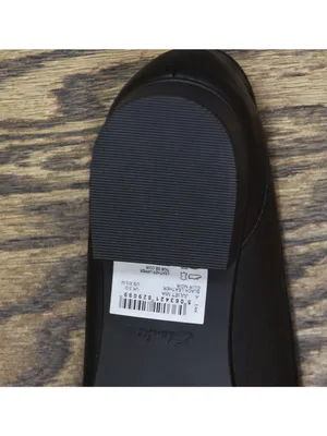 NWT Clarks Juliet Mia Leather Loafer Flat 26186950 Black 5.5M thumbnail 16