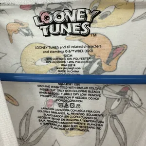Looney Tunes size small short sleeve graphic‎ all over print t-shirt cartoons thumbnail 3