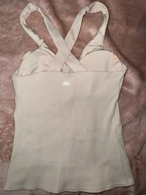 Alo Yoga Ribbed Tank thumbnail 2