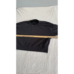 Lululemon Ribbed Softstreme Long Sleeve Crewneck Pullover Black Size 10 LW3GLAS thumbnail 6
