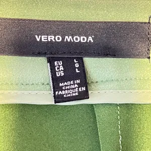 1095 | Vero Moda Faux Suede Mini Skirt‎ Sage Green Womens Large thumbnail 5