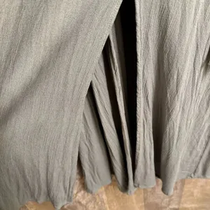 Baltic Born Jennifer Deep V Light Sage Green Tassels Maxi Dress XS thumbnail 5