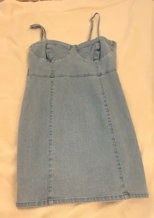 Forever 21 Denim Dress thumbnail 1