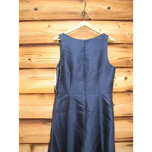 NWT Alfred Sung Blue Corset Satin Gown Dress Size 10 thumbnail 8