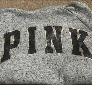 PINK 3/4 Zip Sweatshirt thumbnail 4