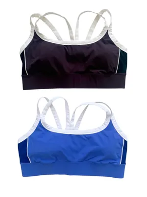 Fabletics Colour Blocked Sports Bra Bundle Size XXL thumbnail 1