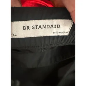 Banana Republic BR Standard‎ Flyweight Wide-Leg Cropped Pant Black Core Temp XL thumbnail 4