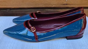 NWOB Tamara Mellon Flats Red Size 6 thumbnail 1