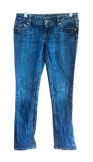 American Eagle Straight-Stretch  77 Jeans Sz 4 thumbnail 1