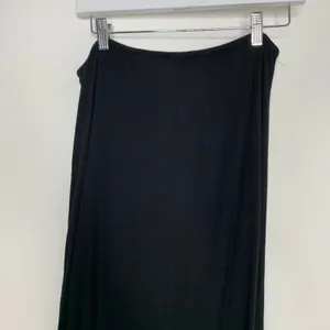 Bumpsuit Soft Rib Maxi Skirt Maternity Womens Large Black thumbnail 6