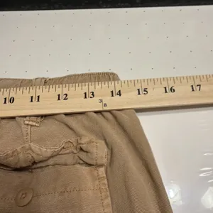 Aerie Women's Cargo Jogger Pants Size Small Tan Beige Casual Drawstring thumbnail 8