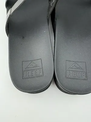 -REEF Cushion Vista Platform Sandal Womens 12 Black Comfort Slide Casual Shoe thumbnail 10