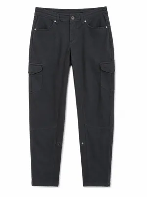 KUHL Womens 6 Regular Dark Grey Cargo Hiking Pants Roll Tab Outdoor Stretch thumbnail 3