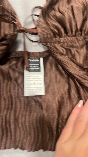 SheIn Brown  Top thumbnail 3