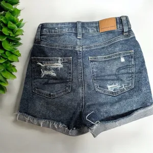 American Eagle Distressed Mom Shorts Stretch 00 thumbnail 2