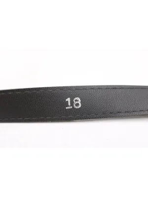 Brown Croc Embossed Vegan Leather Belt -18 Western Y2K Retro Silver Gold Buckle thumbnail 6