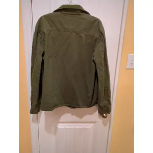 Zara Green Military Style Jacket Size L thumbnail 11