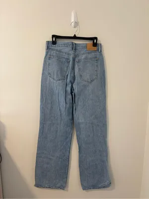 Denim Forum The Farrah High Rise Wide Leg Jean Size 28 thumbnail 3