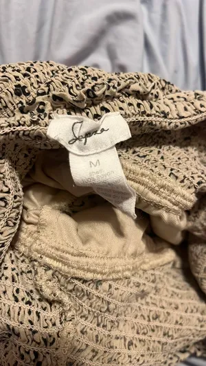 Japna cheetah ruffle skirt thumbnail 3