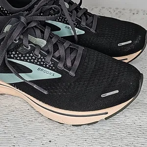 Brooks Ghost 14 running workout athletic shoes sneakers sz 8.5 thumbnail 2