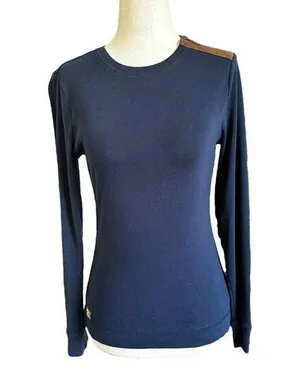 Ralph Lauren Blue Women Shirt Top Size Medium | 12-8 thumbnail 1