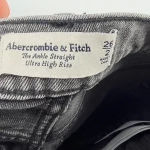 Abercrombie & Fitch Ankle Straight Womens Jeans Sz 26 Gray Y2K Grunge 90s Indie thumbnail 11