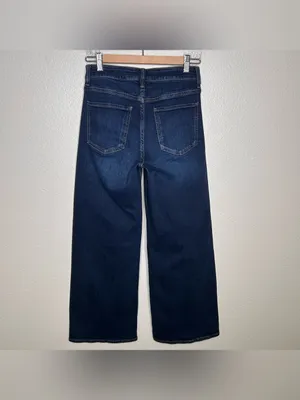 Quince Bella Stretch Wide Leg Jeans 28” in Midnight Blue 27 thumbnail 9