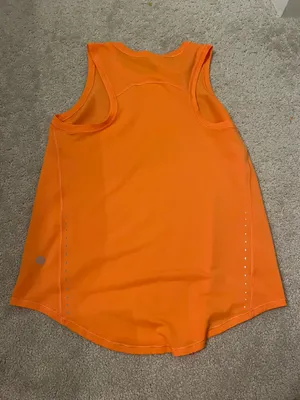 Bright, Orange Tank Top thumbnail 2