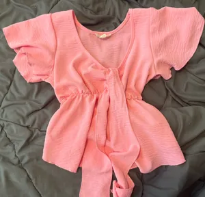 pink babydoll top Size XS thumbnail 1