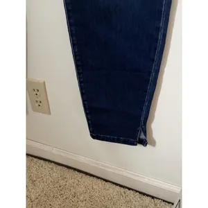 KanCan Curvy High Rise Skinny Denim Jeans 30x28 NEW Side Slit Hem Stretch thumbnail 3