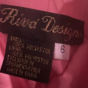 Riva Designs Strapless Beaded Coral Prom Gown NWT Size 6 thumbnail 9
