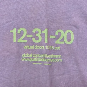 Justin Bieber Tour Vtg Style L/S Tee XL thumbnail 3