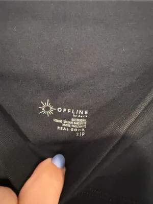 Black NWT Aerie OG‎ legging thumbnail 2
