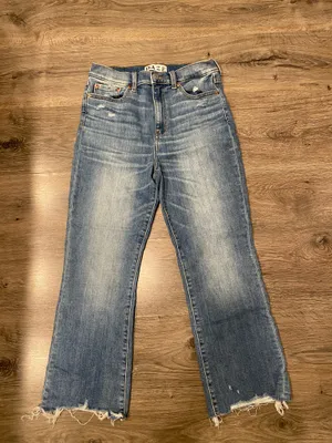 Women’s Daze Flare Cropped Jeans Blue Size 29 thumbnail 1