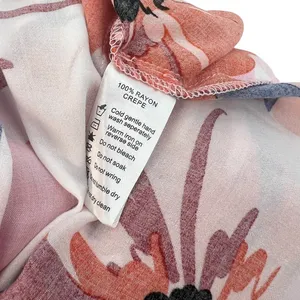 Le Salty Label Skirt Midi Knotted‎ Wrap Floral Print Pink Size Small thumbnail 11