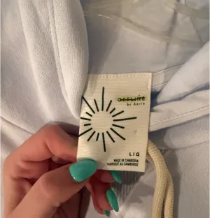 Offline aerie baby blue hoodie thumbnail 4