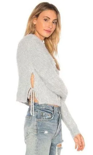 Majorelle / Revolve Marjorie Fuzzy Knit Sweater in Quartz thumbnail 6