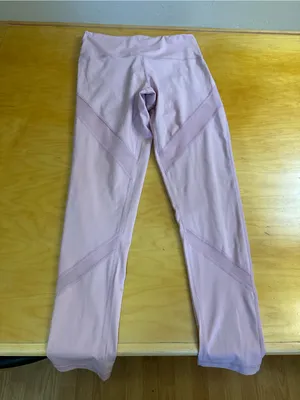 AYBL Vanquish Fitness Mesh Panel Scrunch Leggings Ballet Pink Medium thumbnail 5
