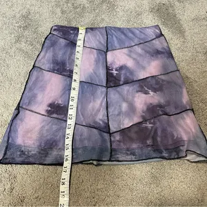 Princess Polly Purple The Bella‎ High Waisted Mesh Mini Skirt Women's Size 6 thumbnail 5