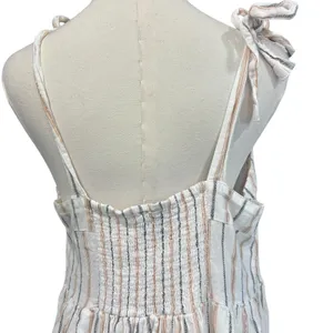 Maxi Dress Layered Smocking Cottage Y2K Peasant Boho Summer SZ XL Cassee's thumbnail 7