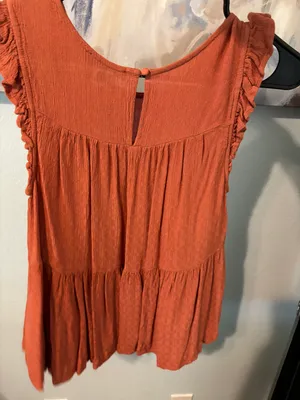 American Eagle Orange Tank Top thumbnail 2