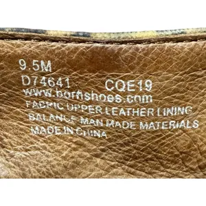 Born Shoes Womens Size 9.5 Brown Leopard Canvas Slip‎ On Flats Comfort D74641 thumbnail 4