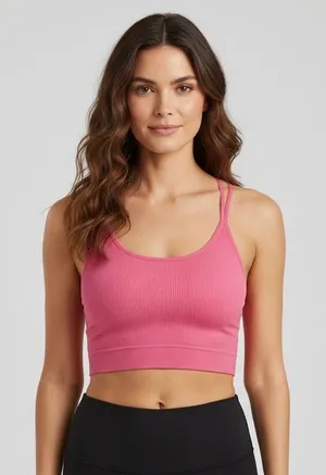 Abound Seamless Strappy Longline Bralette thumbnail 1